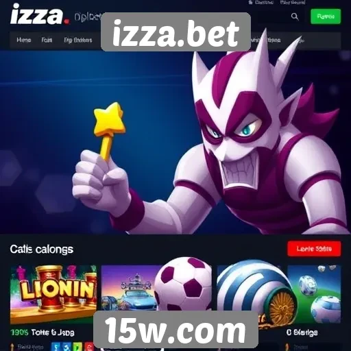 Principais jogos disponíveis no site izza.bet
